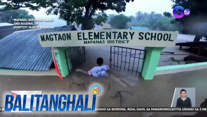 Ilang lugar sa Northern Samar, hanggang dibidb ang taas ng baha kasunod ng malakas na pag-ulan | Balitanghali