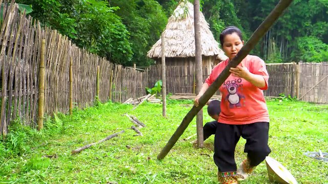 Step-by-Step Bamboo Chicken Coop Build - Dwarf Family Goat Care