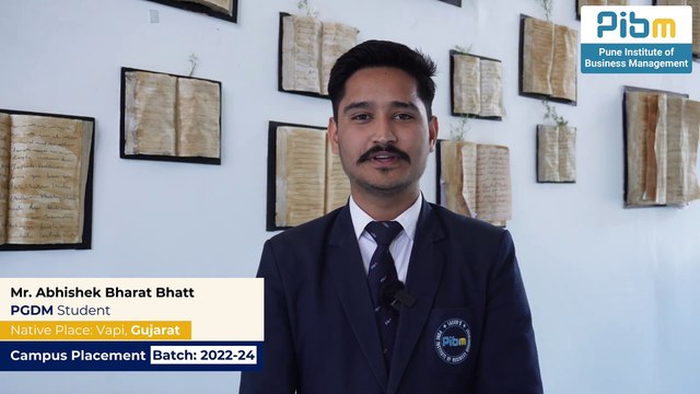 PIBM's MBA & PGDM Placements Triumph Abhishek's Inspiring Success Story