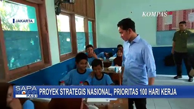 Wapres Gibran Targetkan Selesaikan Proyek Strategis Nasional dalam 100 Hari Kerja