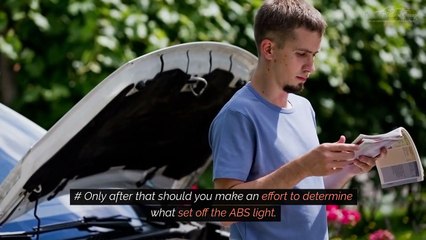 How To Respond When Your Porsche ABS Light Comes On