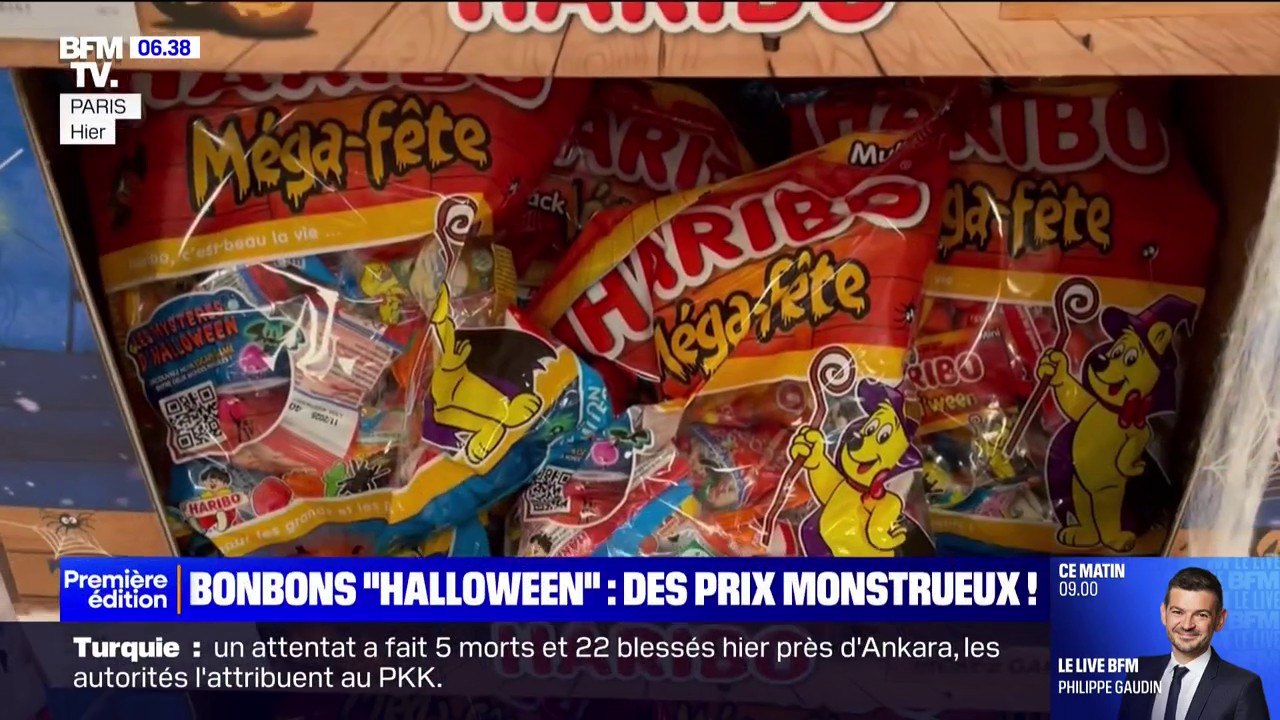 Les marques de confiseries profitent de l'approche du 31 octobre pour faire gonfler les prix de leur gamme "spéciale Halloween"