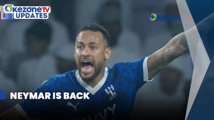 Neymar Kembali Merumput, Al Hilal Menang Tipis atas Al Ain