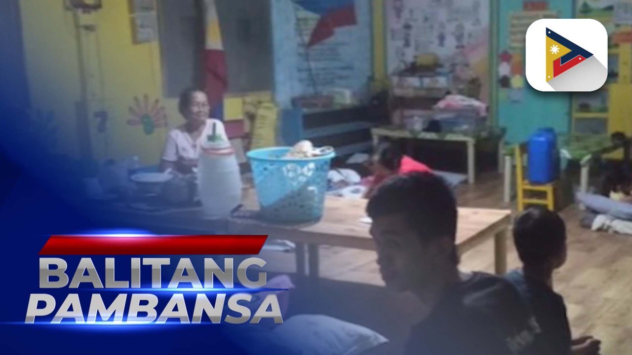 Higit 2,600 pamilya sa Aurora, nananatili sa evacuation centers