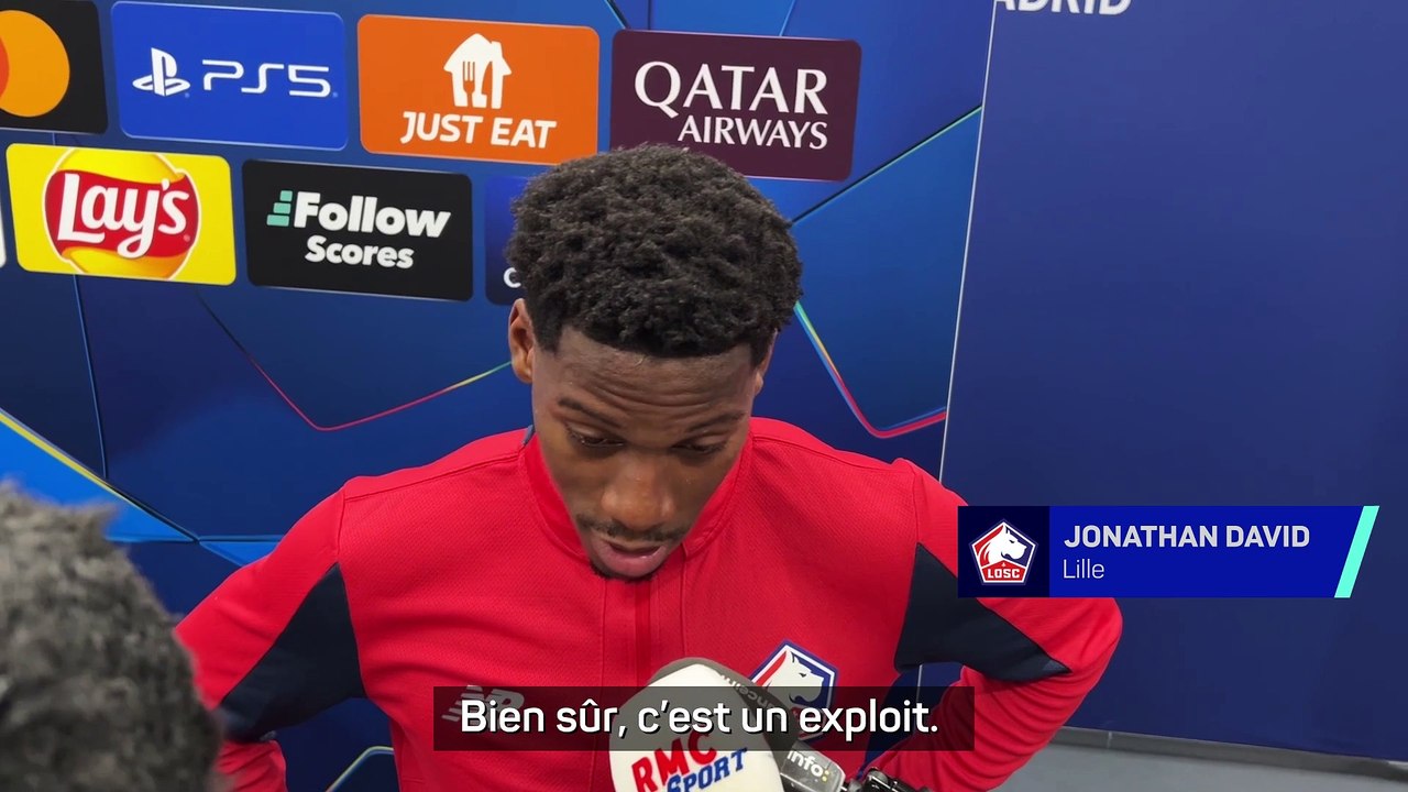 David : "C'est un exploit !"