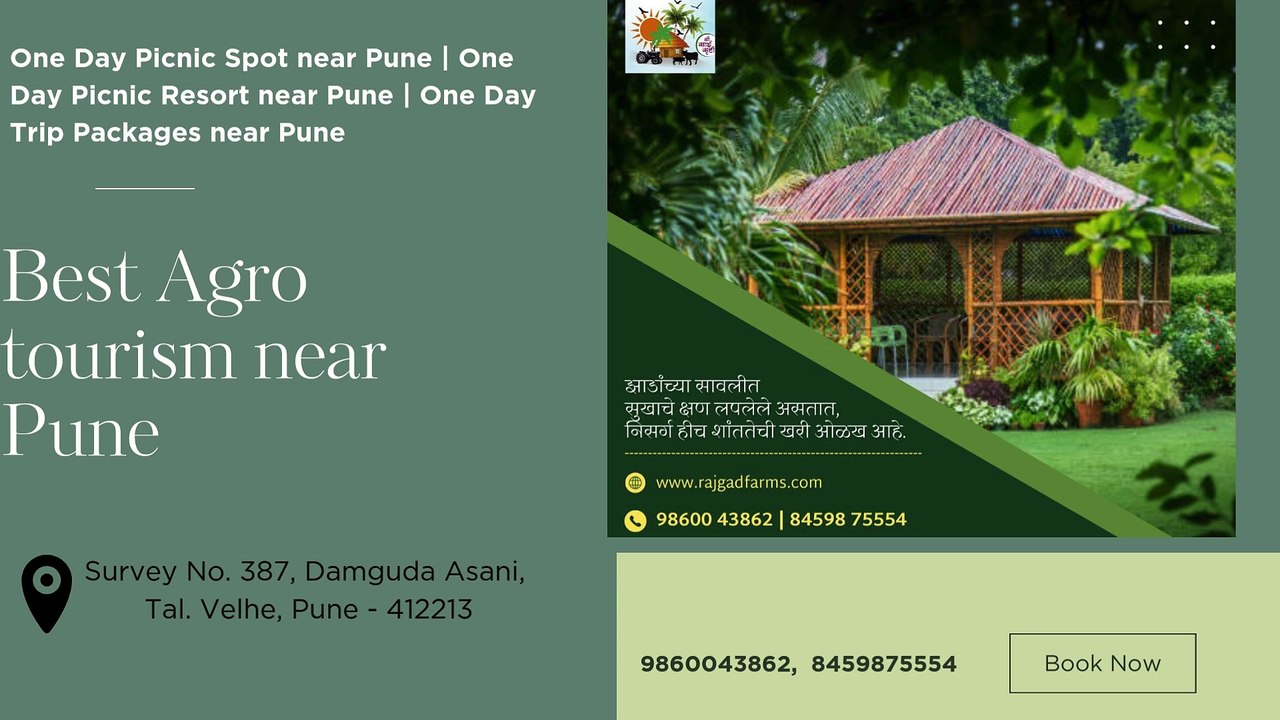 One Day Picnic Spot Near Pune | One Day Trip Packages Near Pune - Rajgad Farms