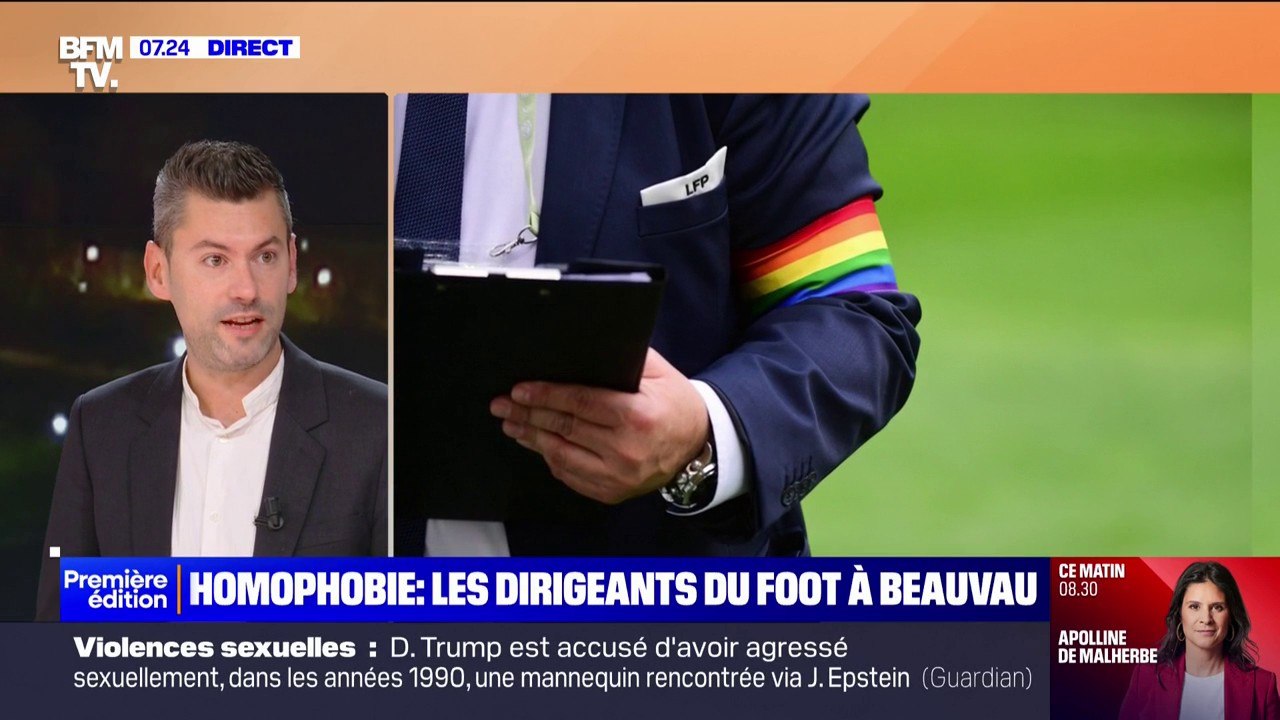 Homophobie dans les stades: "On ne s'habitue jamais à ce genre de chants", Jean-Baptiste Montarnier, président de l'association "Bleus et fiers"