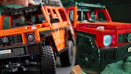 LEGO Technics Mercedes-Benz G 500 hat einen großen Bruder mit 2.285 Stunden Bauzeit