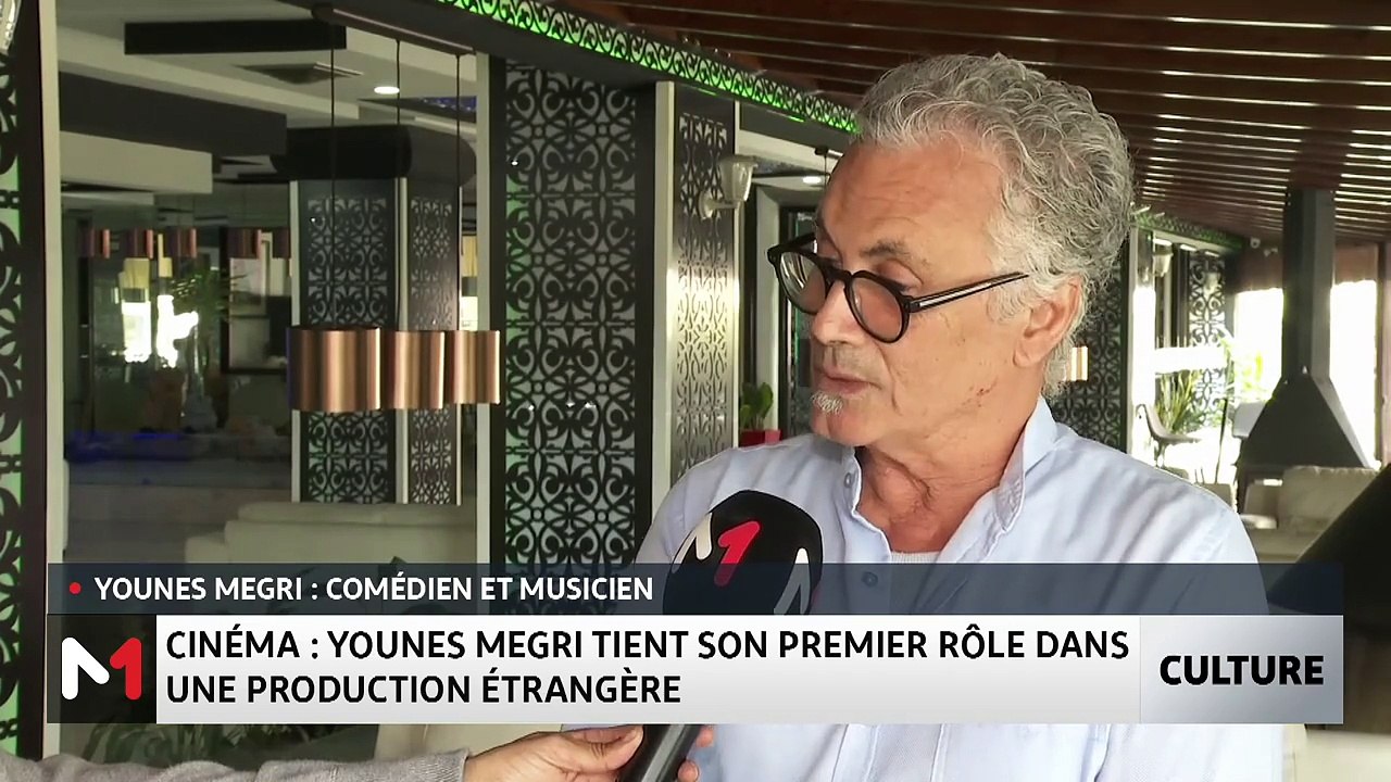 Younes Megri revient sur son premier rôle dans une production étrangère  - 23/10/2024