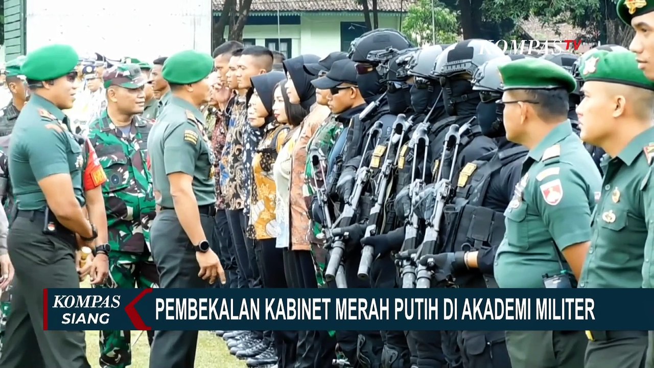 Sidang Perdana Kabinet Merah Putih, Prabowo Bahas Pembekalan di Akmil dan Makan Bergizi Gratis