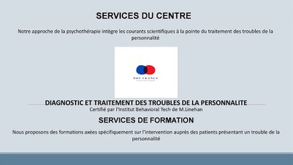 Comprendre le Trouble Borderline – Centre Rive Gauche, DBT France