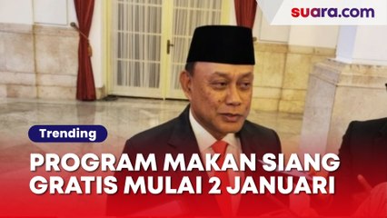 Catat! Program Makan Bergizi Gratis Dimulai 2 Januari 2025, Bakal Libatkan TNI!