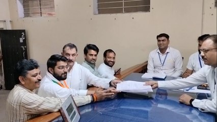 रामगढ़ विधानसभा उपचुनाव के लिए कांग्रेस से आर्यन खान ने किया नामांकन दाखिल