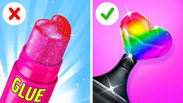 ASTUCES DE DESSIN ET CONSEILS D'ART ! Tutoriel Facile & Gadgets Cool pour Dessiner par 123 GO Like !