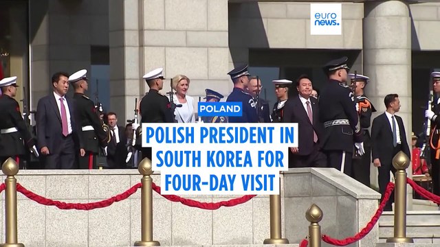 Polish President meets South Korean counterpart amid rising threats from North Korea