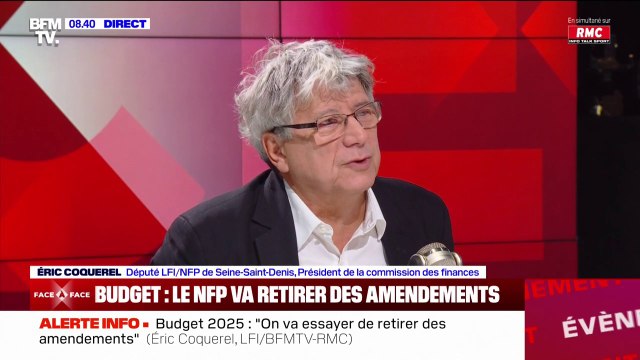 Éric Coquerel (LFI) sur la proposition d'abrogation de la réforme des retraites: C'est une arnaque ce que propose le Rassemblement national