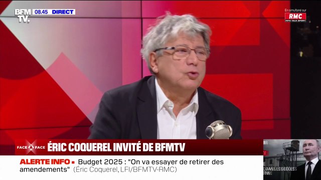 Éric Coquerel (LFI): J'espère qu'on arrivera au moins à rétablir l'ISF