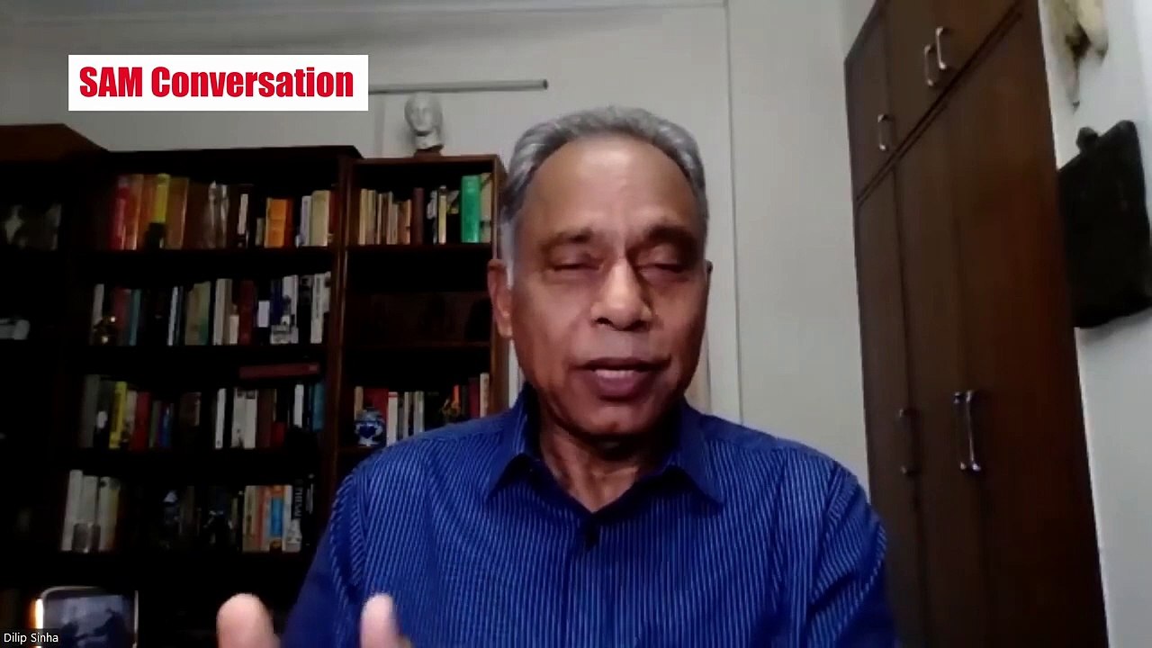 Former Indian Ambassador Dilip Sinha  speaks with Col Anil Bhat (retd.) on his recent book “Imperial Games in Tibet: The Struggle for Statehood and Sovereignty”| SAM Conversation