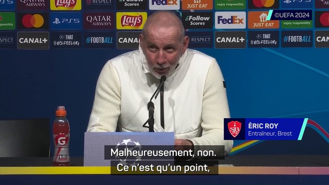 Roy : Fier de mes joueurs