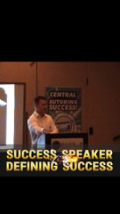 Success Speaker Defining Success