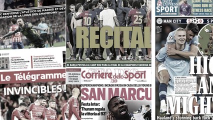 Le retour du grand Barca enflamme l’Espagne, le geste de grande classe d’Haaland fait le tour de l’Europe