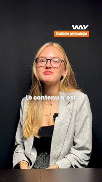 Elle a fait psycho pour guérir ses traumas ? ⏱️ Norah est étudiante en psycho, et contre toute attente, les études ne sont pas si compliquées que ça, selon elle. Elle est venue répondre à tous les clichés sur ses études.