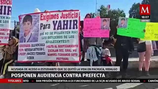 Reprograman juicio contra prefecta acusada por acoso escolar tras el suicidio de un estudiante