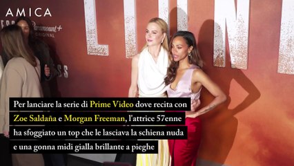 Nicole Kidman magnetica sul red carpet. Dopo le confessioni hot