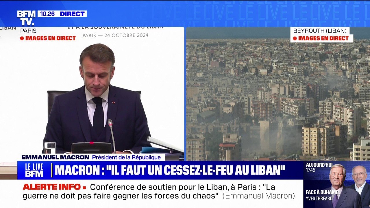 Emmanuel Macron sur les casques bleus: "Rien ne justifie qu'ils puissent faire l'objet de quelques attaques que ce soit"
