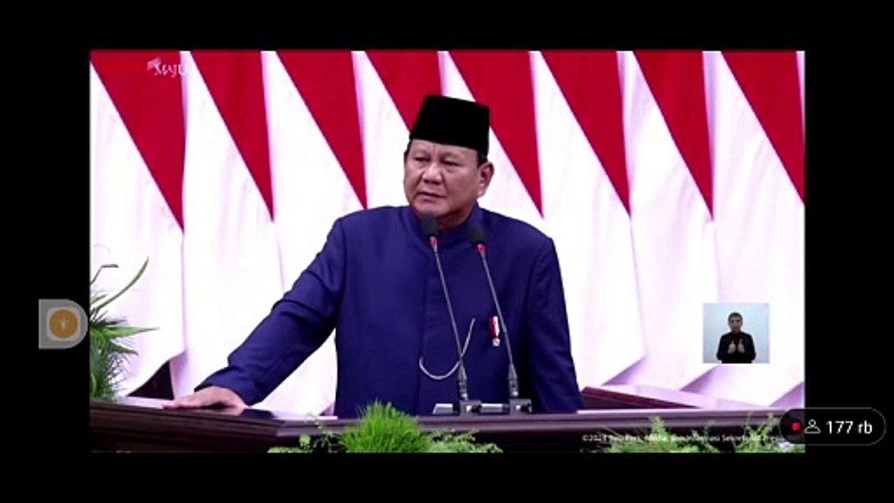 Pidato Pertama Presiden Prabowo, Bagian 14
