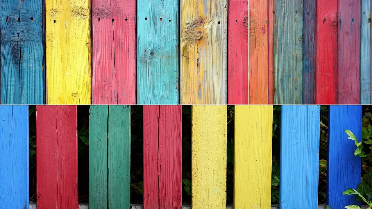 Wood Fence Texture Backgrounds