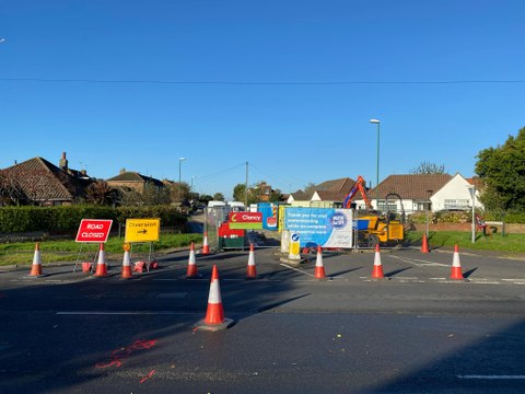 Eight-week roadworks start in West Sussex village - 'The restriction will be effective 24 hours a day'