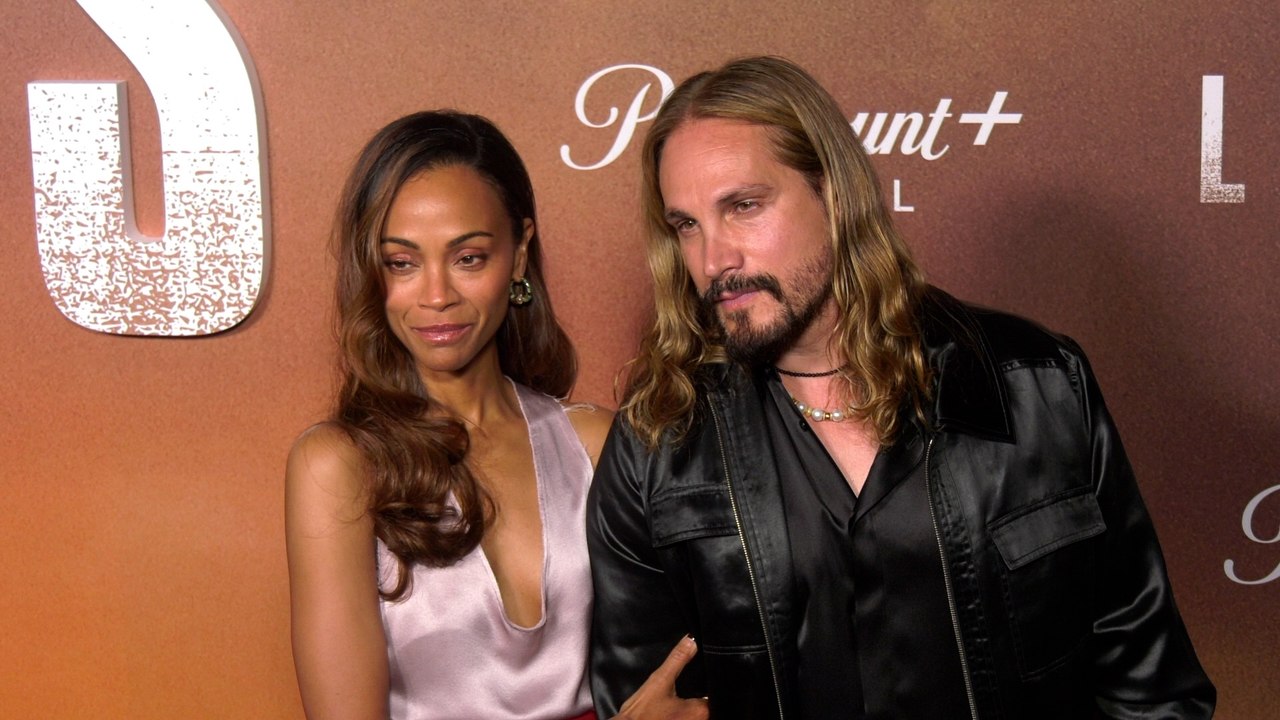 Zoe Saldana and Marco Perego | "Lioness" Season 2 Premiere | Black Carpet