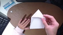Making paper airplane