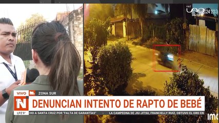 denuncian intento de rapto a un bebé