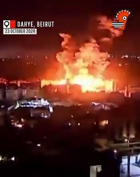 Massive Bombs Dropped on Dahye