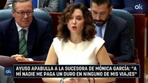 Ayuso apabulla a la sucesora de Mónica García: 