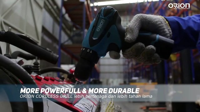 JUAL CORDLESS DRILL BATTERY DENGAN AKSESORI YANG LENGKAP - ORION CORDLESS DRILL CD6650
