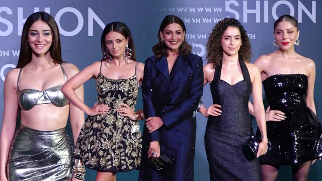 Sonali Bendre, Ananya Panday & Sanya Malhotra Slay The Green Carpet At Vogue Forces Of Fashion