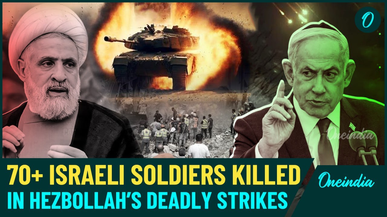 Hezbollah’s Brutal Strike in Israel: 70 Israeli Soldiers Dead, 28 Merkava Tanks Destroyed | Watch