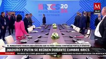 Maduro y Putin se reúnen durante Cumbre de los BRICS