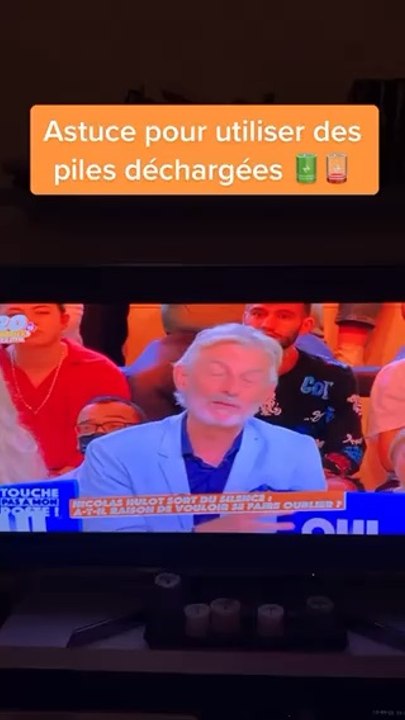 Comment utiliser des piles dechargées ?