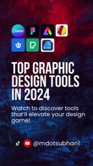 Top Graphic Design Tools for 2024! ✨