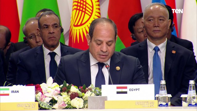 كلمة الرئيس السيسي خلال فعاليات اليوم الثاني لقمة بريكس