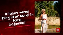 Kiloları veren Bergüzar Korel'in Cannes tarzı beğenildi! Takipçileri yorum yağdırdı