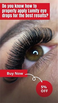 Do you know how to properly apply Lumify eye drops for the best results