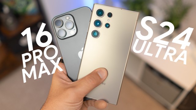 He pasado 2 SEMANAS con el iPhone 16 Pro Max y el Samsung Galaxy S24 Ultra y esto he descubierto