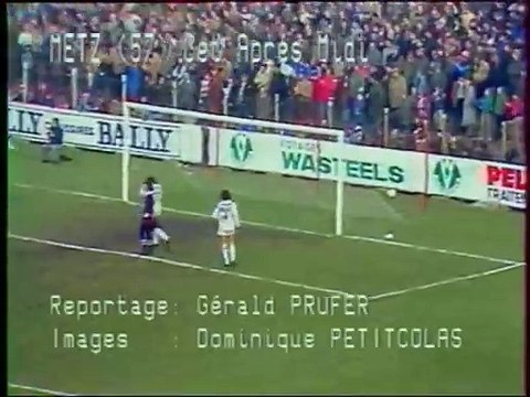 METZ - PARIS.SG - 1981 - SAISON 1980/1981 -