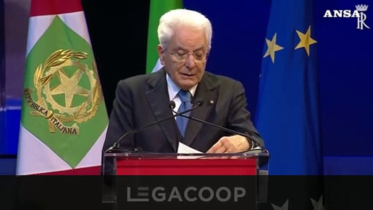 Mattarella alla Biennale dell'Economia: "Solidarieta' per vittime alluvione e Toyota"