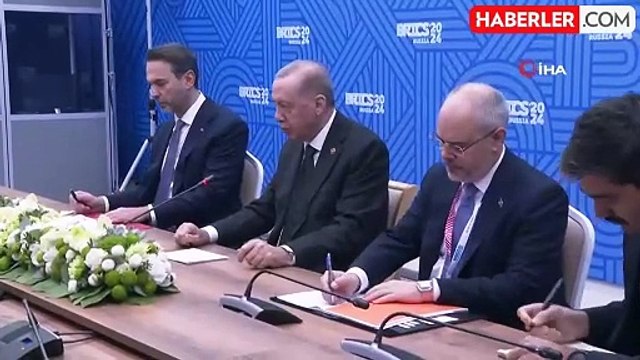 Cumhurbaşkanı Erdoğan, Kongo Cumhuriyeti Devlet Başkanı Nguesso ile görüştü